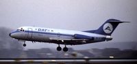 OO-DJA @ EBBR - Landing 25L at Brussels - by j.van mierlo