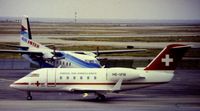 HB-VFW - Aéroport de Nice, France '80s - by j.van mierlo
