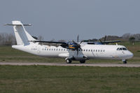 G-ISLN @ EGJB - Landing on 09 at Guernsey - by alanh