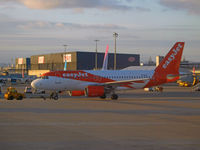 G-EZIY @ LOWW - The last evening light of the year - by Micha Lueck