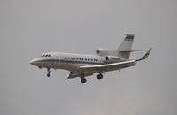 N900EF @ KHOU - Falcon 900EX - by Mark Pasqualino