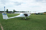 N722KL @ OSH - 2017 Pipistrel Alpha Electro, c/n: 831 AE 60 - by Timothy Aanerud