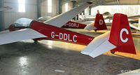 G-DDLC @ EGHL - Hangared @ Lasham - by Clive Pattle