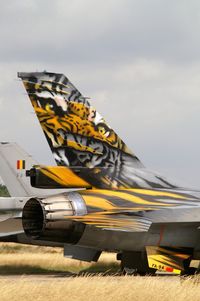 FA-94 @ EBBL - SPOTTERSDAY.
TIGERPAINT.31 SQAUDRON.TAIL. - by Robert Roggeman