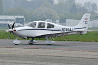 N745AJ @ EBAW - At Antwerp Airport. - by Jef Pets