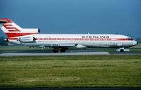 OY-SBN @ CPH - copenhagen8.10.1991. T/O pos.R-04R - by leo larsen