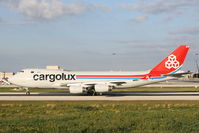 LX-GCL @ LMML - B747 LX-GCL Cargolux - by Raymond Zammit