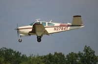 N2784T @ KOSH - bonanza 35 - by Florida Metal