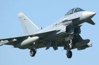 31 46 @ EHLW - Luftwaffe Eurofighter Typhoon landing at Leeuwarden air base, the Netherlands, Frisian Flag 2019 - by Van Propeller