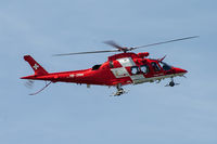 HB-ZRW @ LSZL - Approaching Locarno-Magadino Heliport - by sparrow9