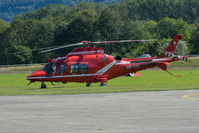 HB-ZSI @ LSZL - At Locarno-Magadino airfield, civil part. - by sparrow9