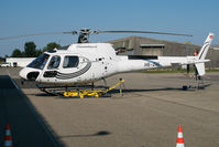 HB-ZNL @ LSZG - In front of maintenance-hangar