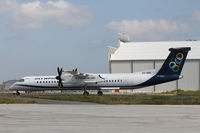 SX-OBD @ LMML - DHC-8 SX-OBD Olympic Airways - by Raymond Zammit