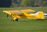 LN-LJE @ EGLM - Piper PA-18 Super Cub at White Waltham. - by moxy