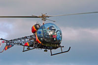 HB-ZBF @ LSZG - Departing Grenchen - by sparrow9