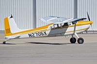 N2705X @ KBOI - Taxiing on north GA ramp.