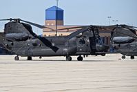 08-03780 @ KBOI - U.S. Army 160th Special Operations Aviation Regiment (SOAR) “Night Stalkers” 4th BN, Joint Base Lewis-McChord, WA.  Rebuilt 47E 92-00402. - by Gerald Howard
