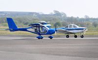 G-CGVA @ EGFH - Visiting Foxbat. - by Roger Winser
