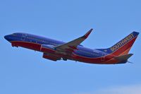 N241WN @ KBOI - Departing BOI.