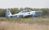 G-CJSM @ EGFH - Resident Vans RV-8, Raven 2 of Team Raven in 2019 display season markings. - by Roger Winser
