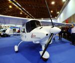 D-MCIE @ EDNY - Comco Ikarus C42CS with Geiger electric motor at the AERO 2019, Friedrichshafen