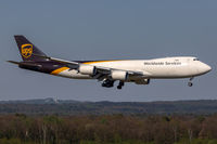 N608UP @ EDDK - N608UP - Boeing 747-8F - United Parcel Service (UPS)