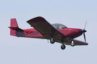 G-CDDS @ X3CX - Landing at Northrepps. - by Graham Reeve
