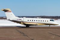 C-FRKI @ CYQM - Taxiing to runway 29 for departure - by Tim Lowe