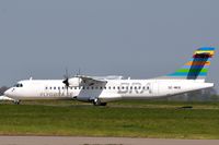 SE-MKB @ EGSH - Leaving Norwich for Angelholm, Sweden. - by keithnewsome