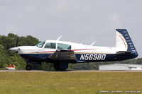 N5698D @ KLAL - Mooney M20J 201  C/N 24-1414, N5698D