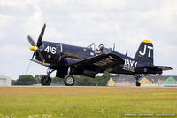 N713JT @ KLAL - Chance Vought F4U-4 Corsair  C/N 97143, N713JT