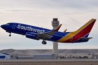 N7828A @ KBOI - Take off from RWY 10L.