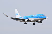 PH-EXS @ EGSH - Landing at Norwich. - by Graham Reeve
