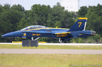 163468 @ KLAL - F/A-18D Hornet 163468 C/N 0691 from Blue Angels Demo Team  NAS Pensacola, FL