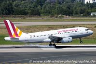 D-AGWX @ EDDL - Airbus A319-132 - eU GWI Germanwings - 5569 - D-AGWX - 17.08.2016 - DUS - by Ralf Winter