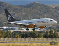 OH-JTZ @ LEMG - Jet Time Boeing 737 landing at Malaga - by ianlane1960
