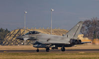 ZK323 @ EGXE - Taxying back in at RAF Leeming - by Steve Raper