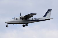 G-PDGV @ EGSH - Landing at Norwich. - by Graham Reeve