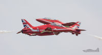 XX245 @ EGWC - RAF Cosford Air Display, Synchro Pair cross-over.