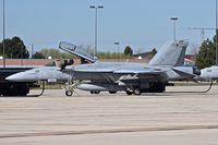 166662 @ KBOI - VFA-32 Fighting Swordsmen, NAS Oceana, VA. - by Gerald Howard