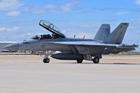 166938 @ KBOI - Ready to start up. VAQ-129 Vikings, NAS Whidbey Island, WA. - by Gerald Howard