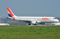 F-HBLB @ LFPG - Hop ERJ190 arriving - by FerryPNL