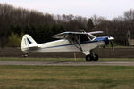 N2364Z @ CFE - 2017 JAVRON INC PA-18 REPLICA, c/n: JA1608097, 2019 Minnesota Aviation Gathering - by Timothy Aanerud