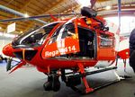 HB-ZQM @ EDNY - Airbus Helicopters H145 of REGA EMS at the AERO 2019, Friedrichshafen - by Ingo Warnecke