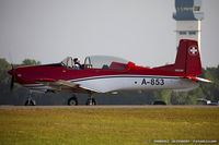N853P @ KLAL - Pilatus P3-05  C/N 491-40, N853P