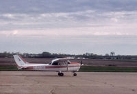 N64915 @ KDVN - Tied down on the ramp - by Floyd Taber