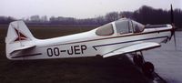 OO-JEP @ EBGT - Ghent, closed airfield, Belgium '80s - by joannesss
