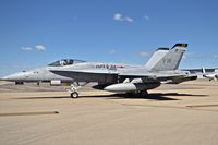 163153 @ KBOI - Taxiing to Alpha.  VMFA-314 Black Knights, MCAS Miramar, CA. - by Gerald Howard