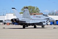 163153 @ KBOI - Parked on the north GA ramp.  VMFA-314 Black Knights, MCAS Miramar, CA. - by Gerald Howard