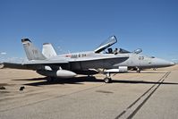 163153 @ KBOI - Parked on the north GA ramp.  VMFA-314 Black Knights, MCAS Miramar, CA. - by Gerald Howard